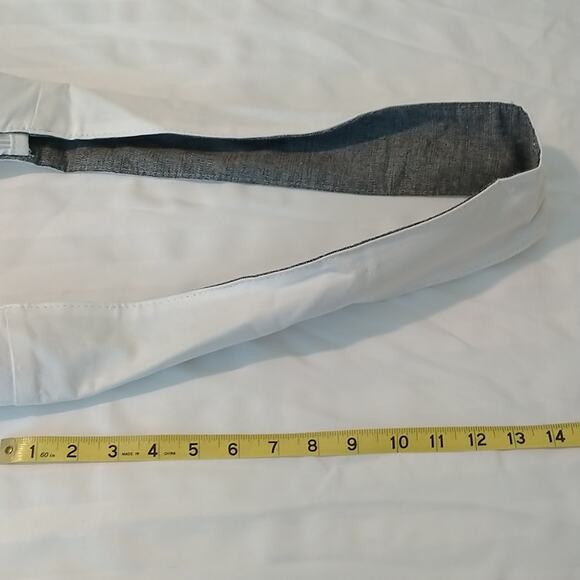 NWOT Handmade Basketball Orange/Black/White Embellished Crossbody Canvas Bag - Picture 7 of 8